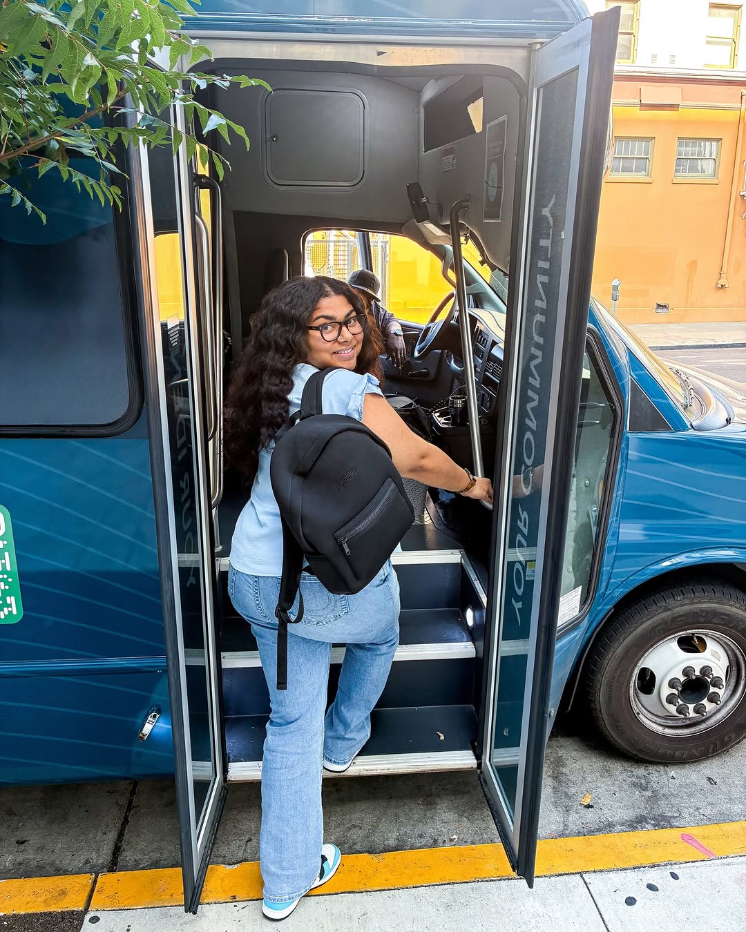Our shuttle is calling your name\u203c\ufe0f\n\nWho needs to walk to campus when our shuttle takes you to multiple stops all around campus\ud83e\udd29\n\nPick up your shuttle pass and enjoy the ride \ud83e\udd17\n\n