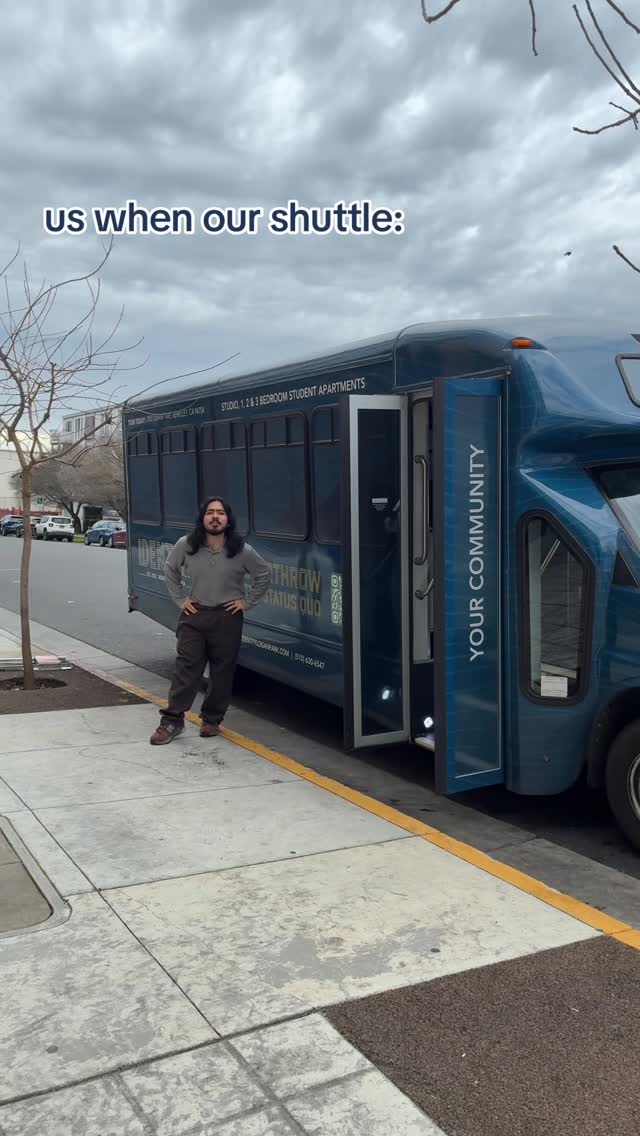 Need to get to campus? We got you covered with our Shuttle! \n\n