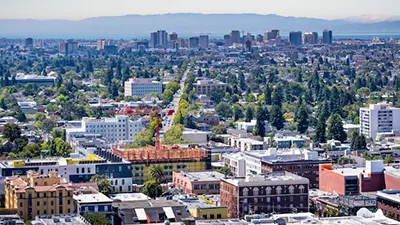 View of Berkeley, CA