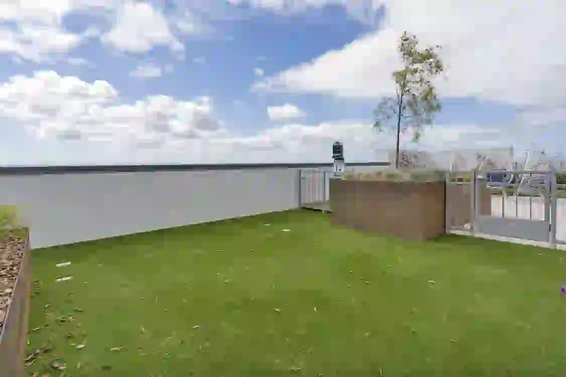 Rooftop Dog Run at Identity Logan Park