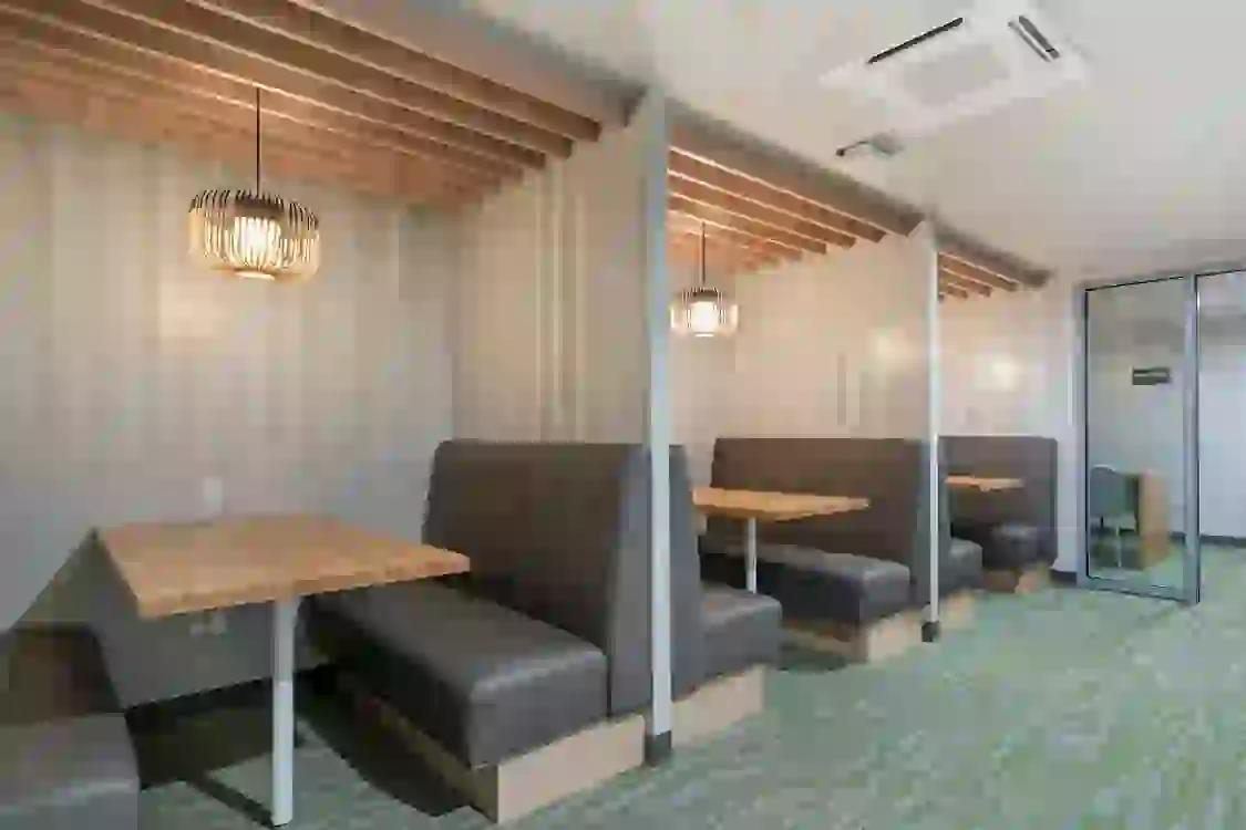 Student study rooms at Identity Logan Park in Berkeley