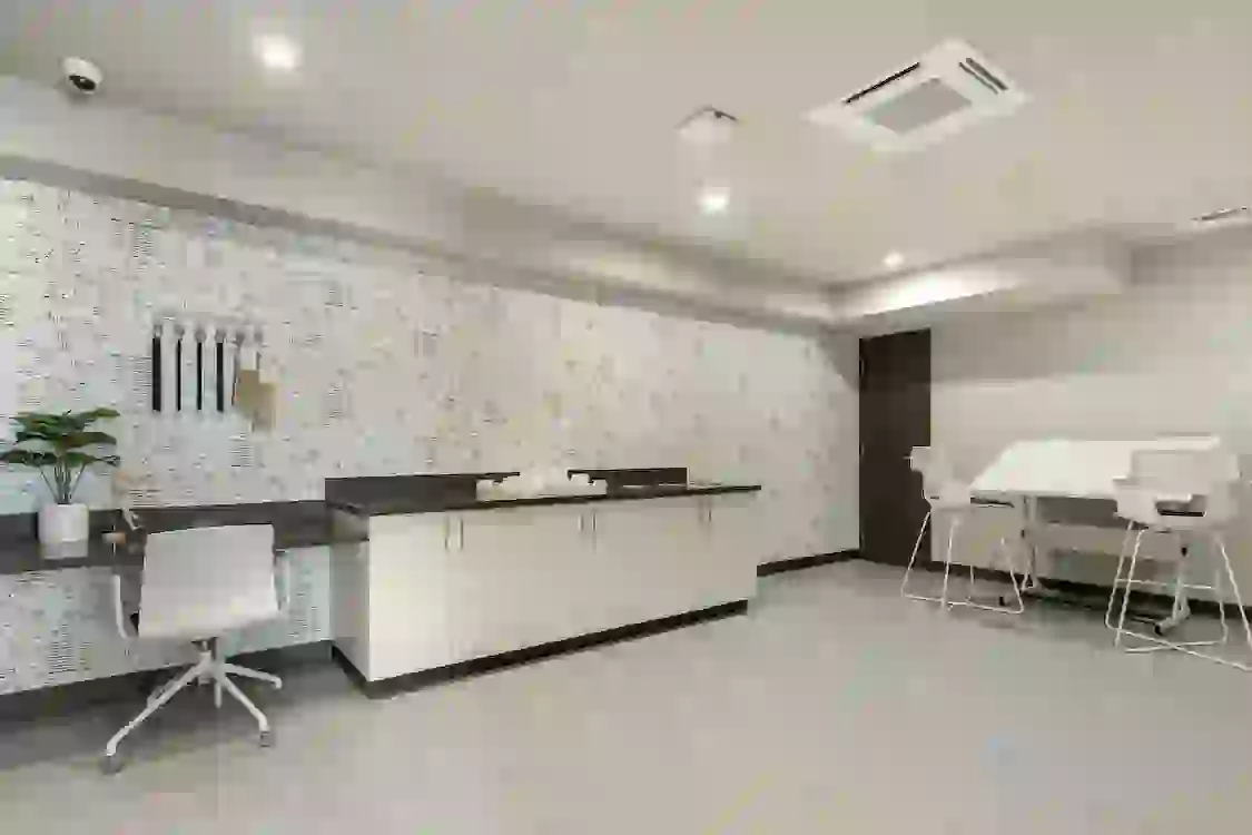 student lounge in Berekeley, CA