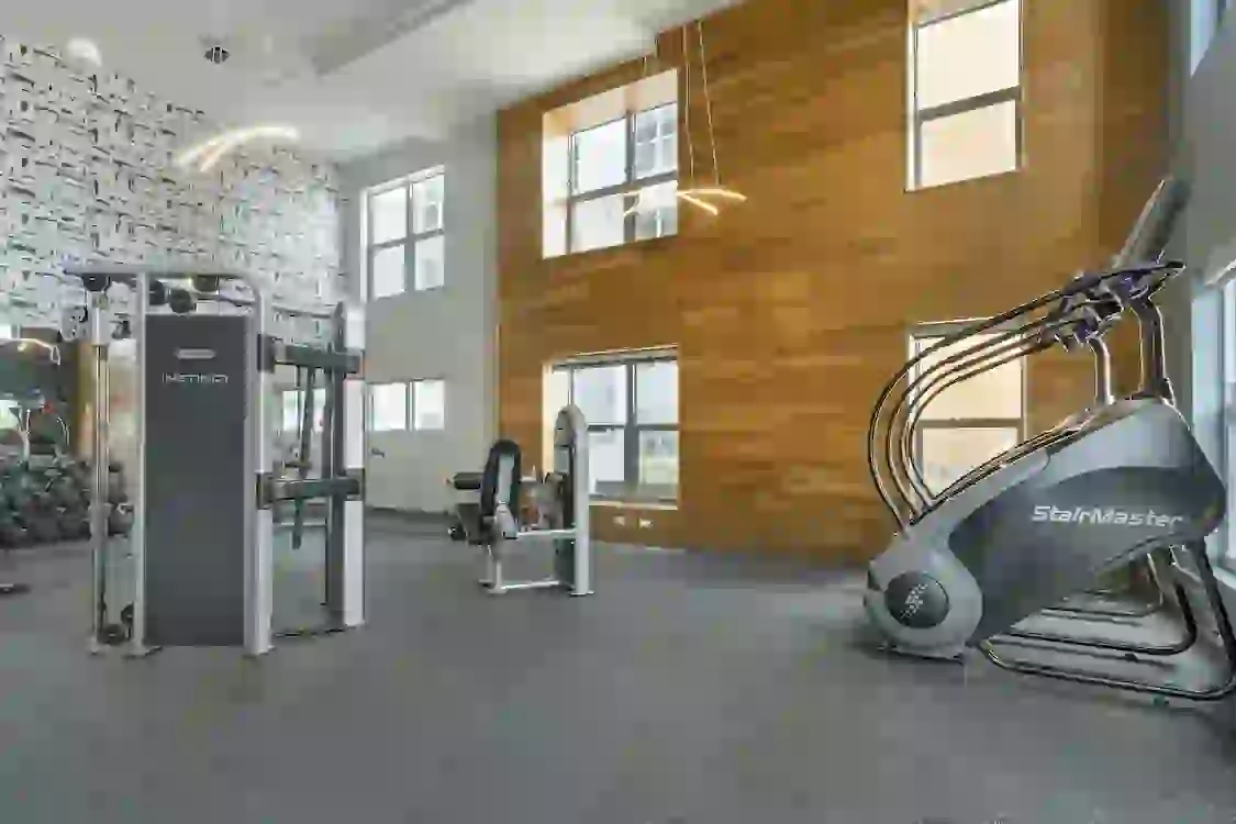 Fitness Center at Identity Logan Park in Berkeley, CA