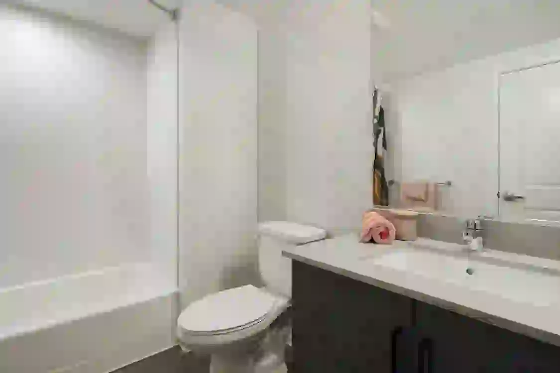 Student bathroom at Identity Logan Park in Berkeley